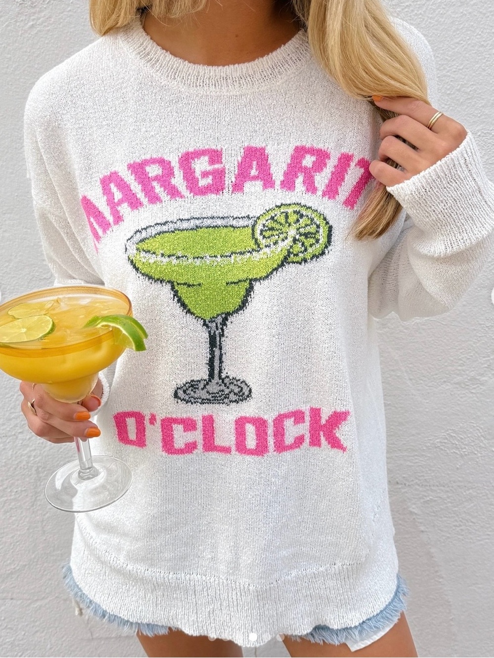 Show Me Your Mumu | Margarita O'Clock Knit Sweater size Large NWT